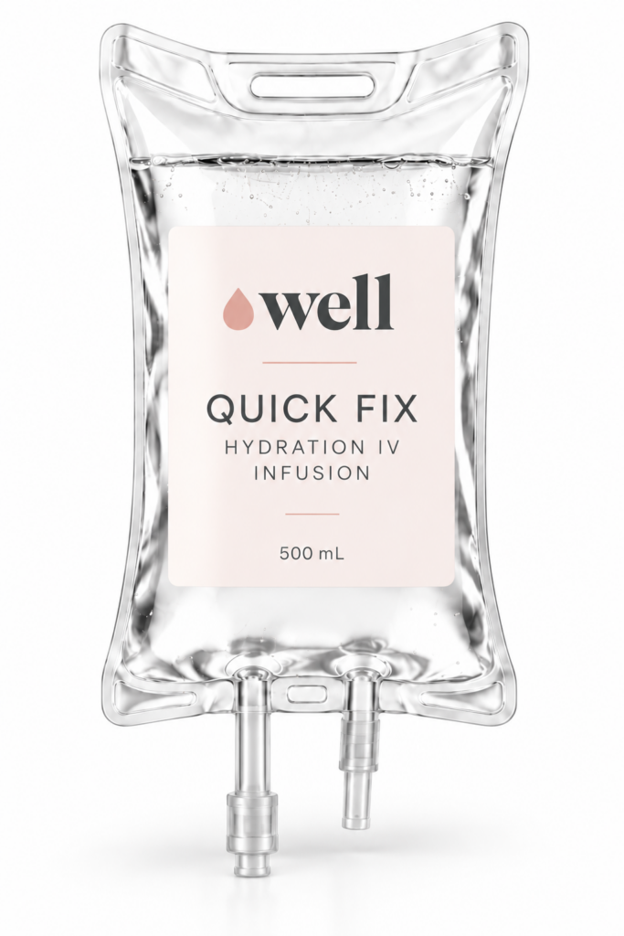 Minimalist Quick Fix IV Infusion Bag