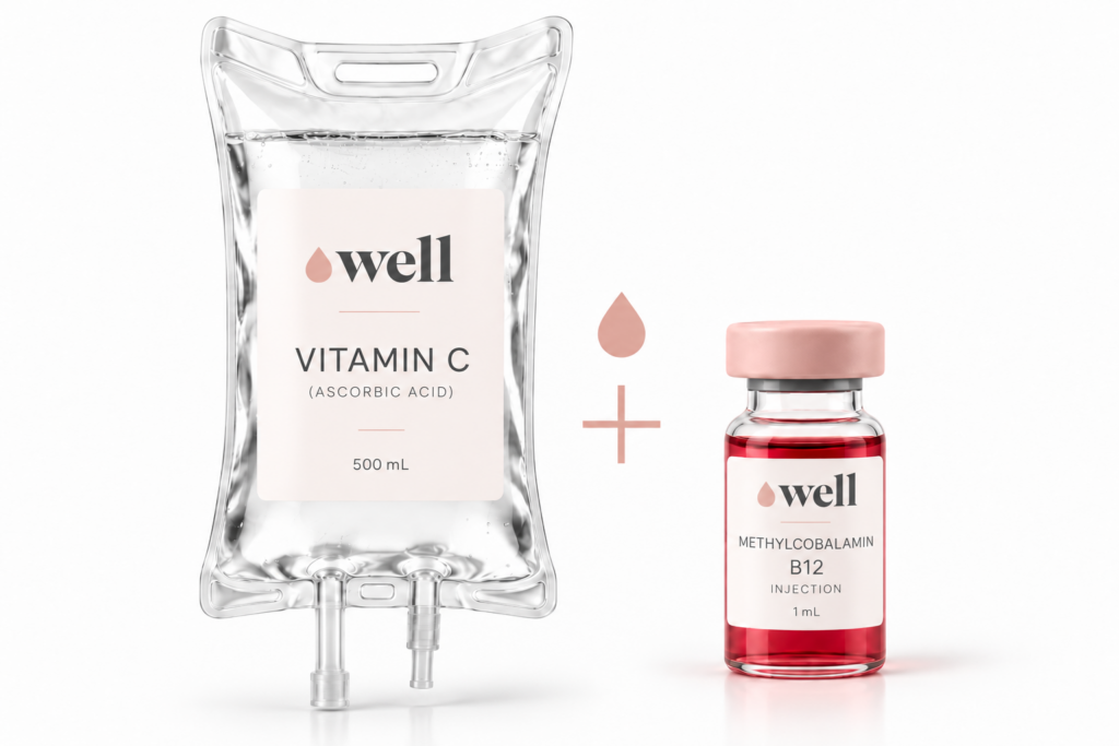 Vitamin C and B12 Wellness Infusion