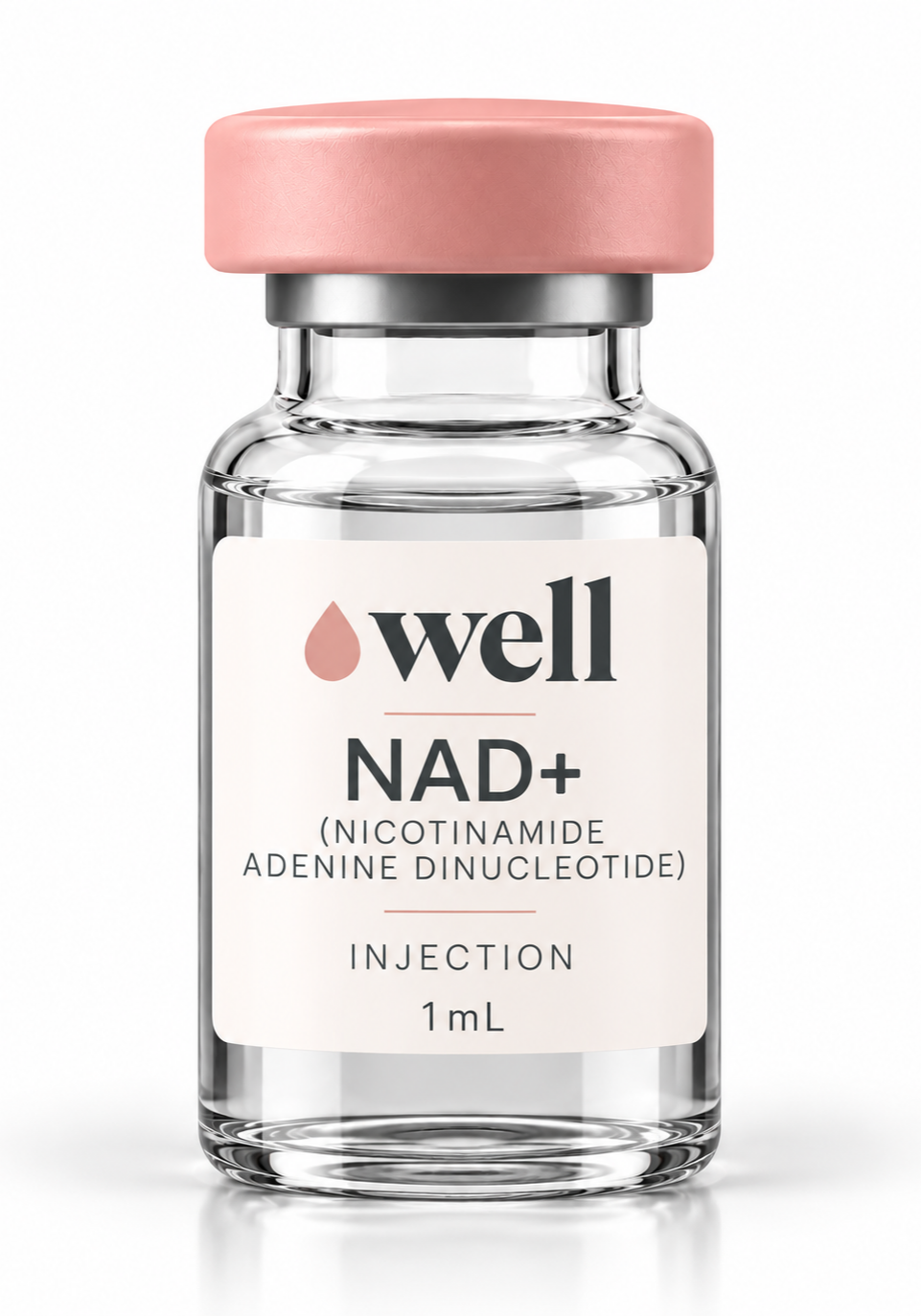 Minimalist NAD+ Wellness Vial